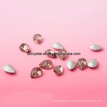 Pujiang Dekorative Silber Plissee Kristall Perlen für Schmuck machen